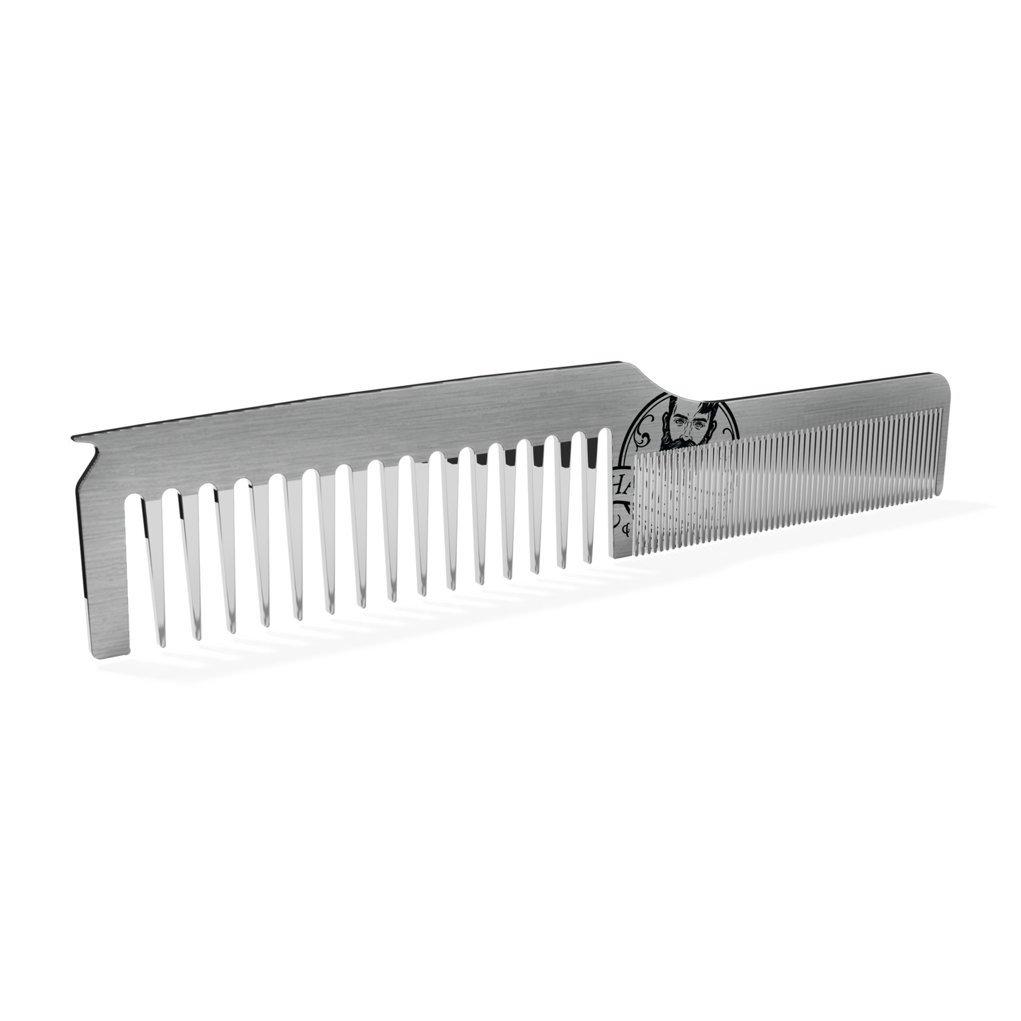 Stainless Dual Tooth Comb