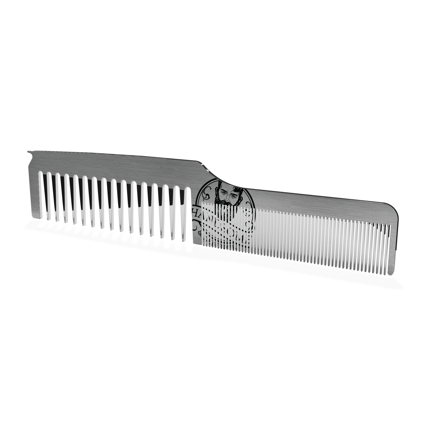 Stainless Dual Tooth Comb